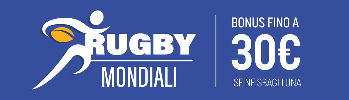 Il RUGBY WORLD CUP di SNAI