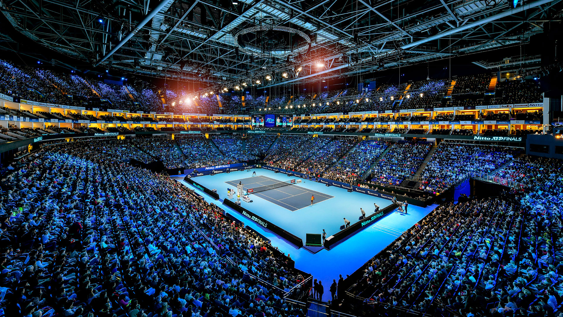 E' tutto pronto per le ATP Finals 2019