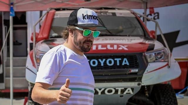 Fernando Alonso alla Dakar 2020