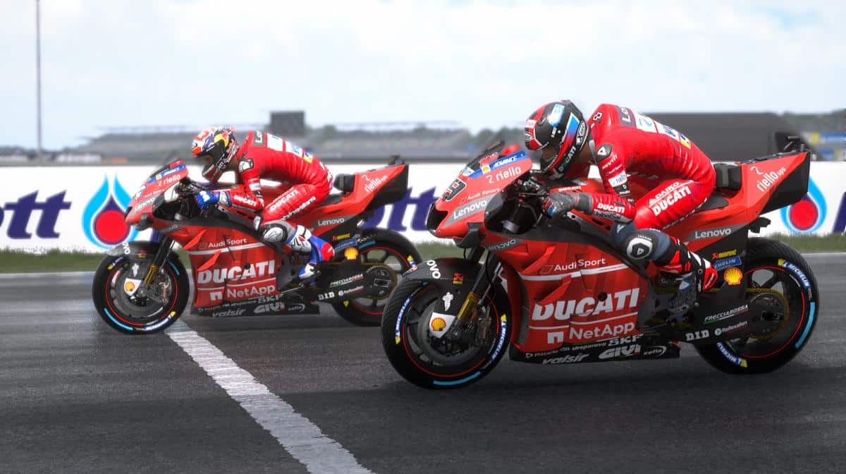 Ducati Team : Danilo Petrucci, Michele Pirro