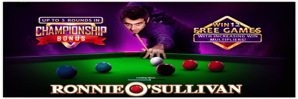 Ronnie O'Sullivan Sporting Legends slot machine gratis