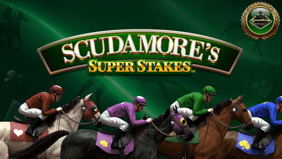 Scudamore's Super Stakes Slot Machine Logo