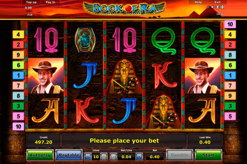 screenshot slot book of ra gratis