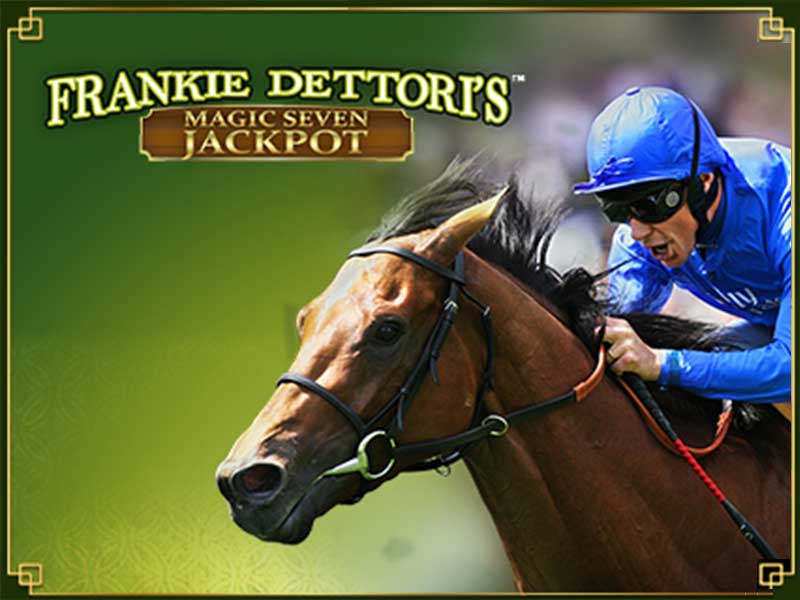 Frankie Dettori magic seven jackpot slot machine