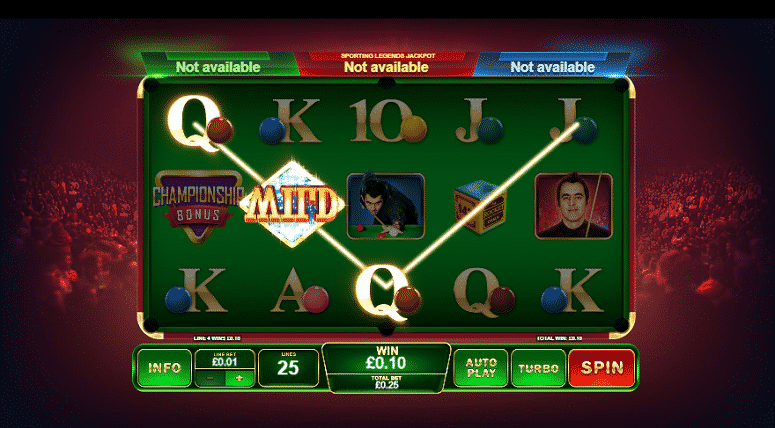 screenshot slot billiardo
