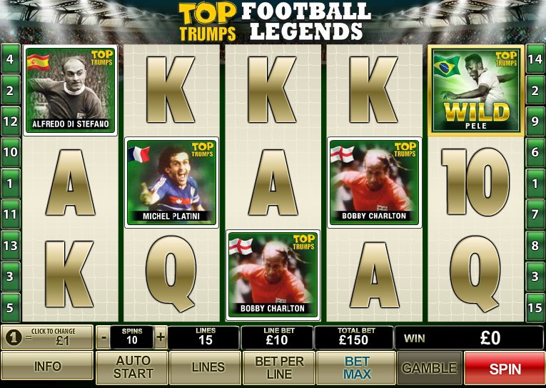 top trumps football legends slot screenshot