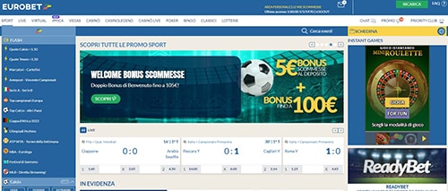 lobby eurobet