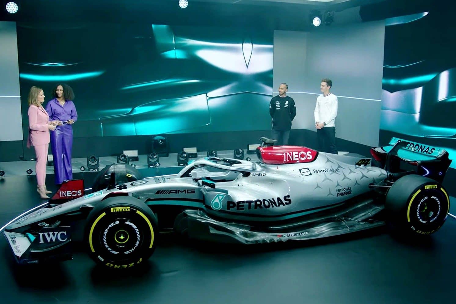 La Mercedes per il Mondiale di Formula Uno 2022